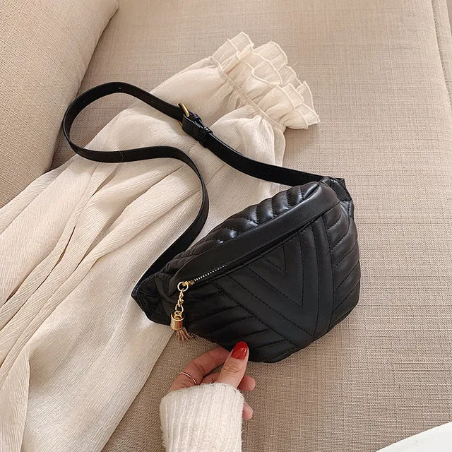 Kleine einfache Umhängetaschen für Damen 2020 Quaste Schulter Messenger Tasche Damen Mode Handtaschen und Geldbörsen Fashion Nova Taschen