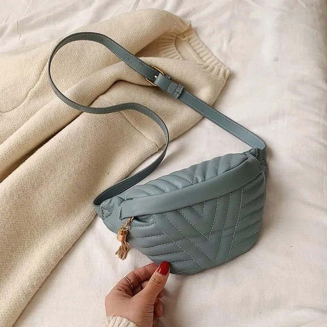 Kleine einfache Umhängetaschen für Damen 2020 Quaste Schulter Messenger Tasche Damen Mode Handtaschen und Geldbörsen Fashion Nova Taschen
