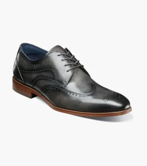 Stacy Adams BRAYDEN Flügelspitze Oxford - Grau