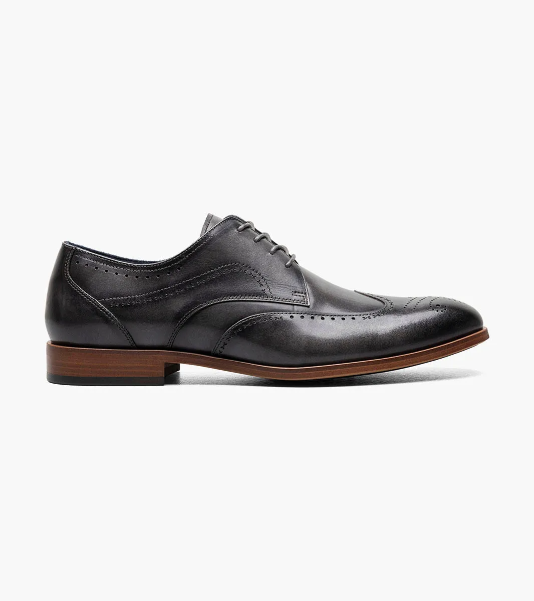 Stacy Adams BRAYDEN Flügelspitze Oxford - Grau