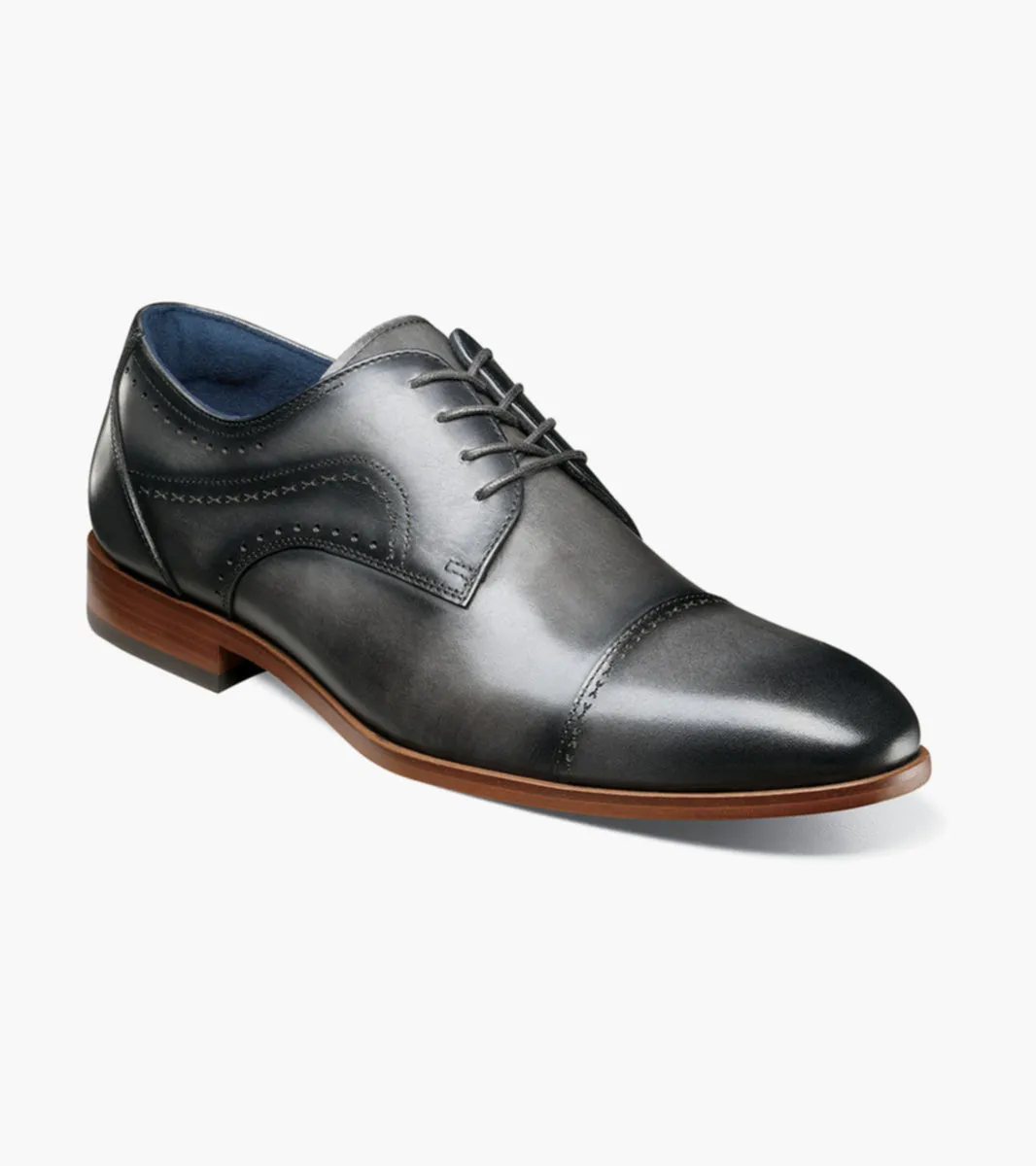 Stacy Adams BRYANT Cap-Toe Oxford - Grau