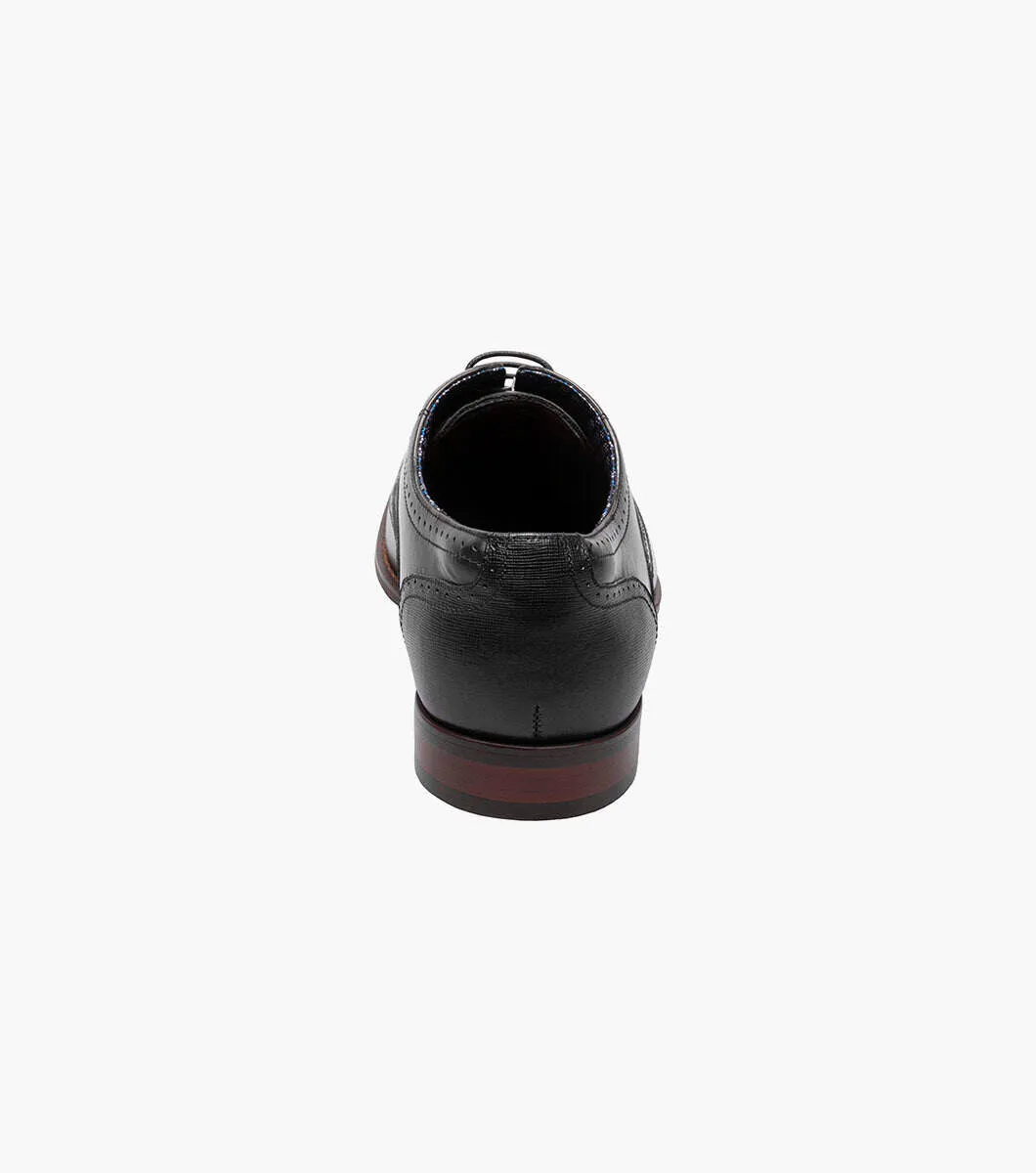 Stacy Adams KAINE Wingtip Oxford - Schwarz