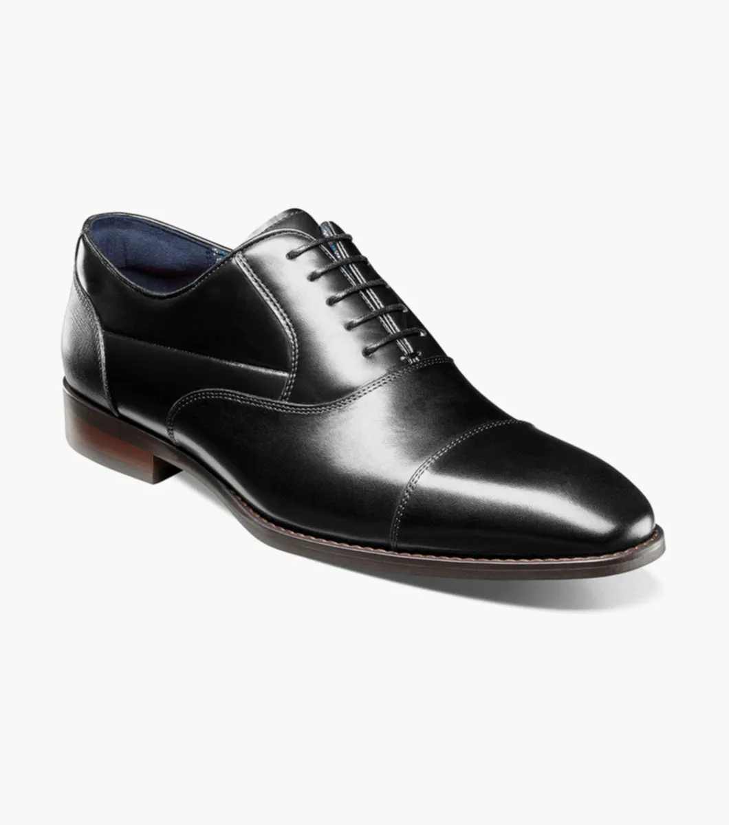 Stacy Adams KALLUM Oxfordschuhe mit Cap-Toe - Schwarz