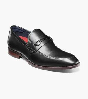 Stacy Adams KAYLOR Moc Toe Bit Slip-On - Schwarz