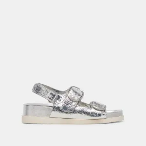 STARLA SANDALETTEN SILBER ANTIKE LEDEROPTIK