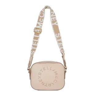 Stella Logo Kamera-Tasche in Körnung, Ballett-Taschen_Stella Mccartney_Taschen
