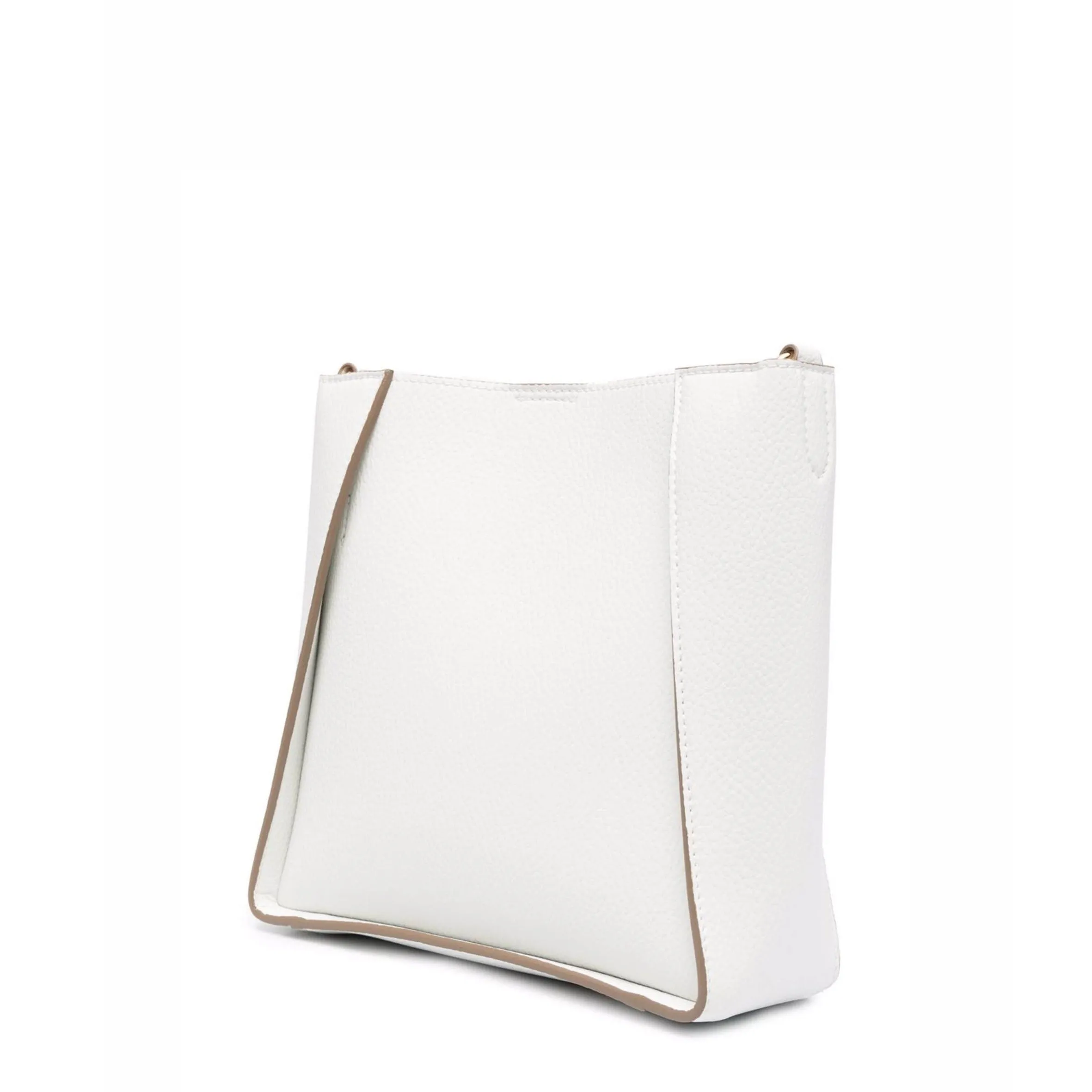 Stella Logo Mini Umhängetasche Hobo Perforiert, Weiße Taschen_Stella Mccartney_Taschen