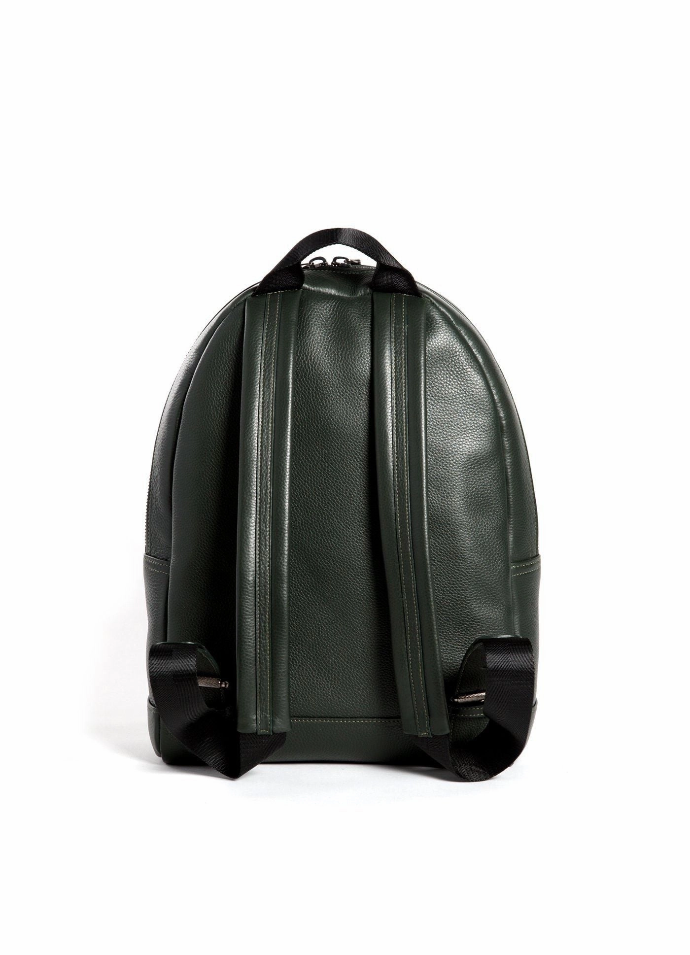 Stuart Backpack - Dark Green Leather