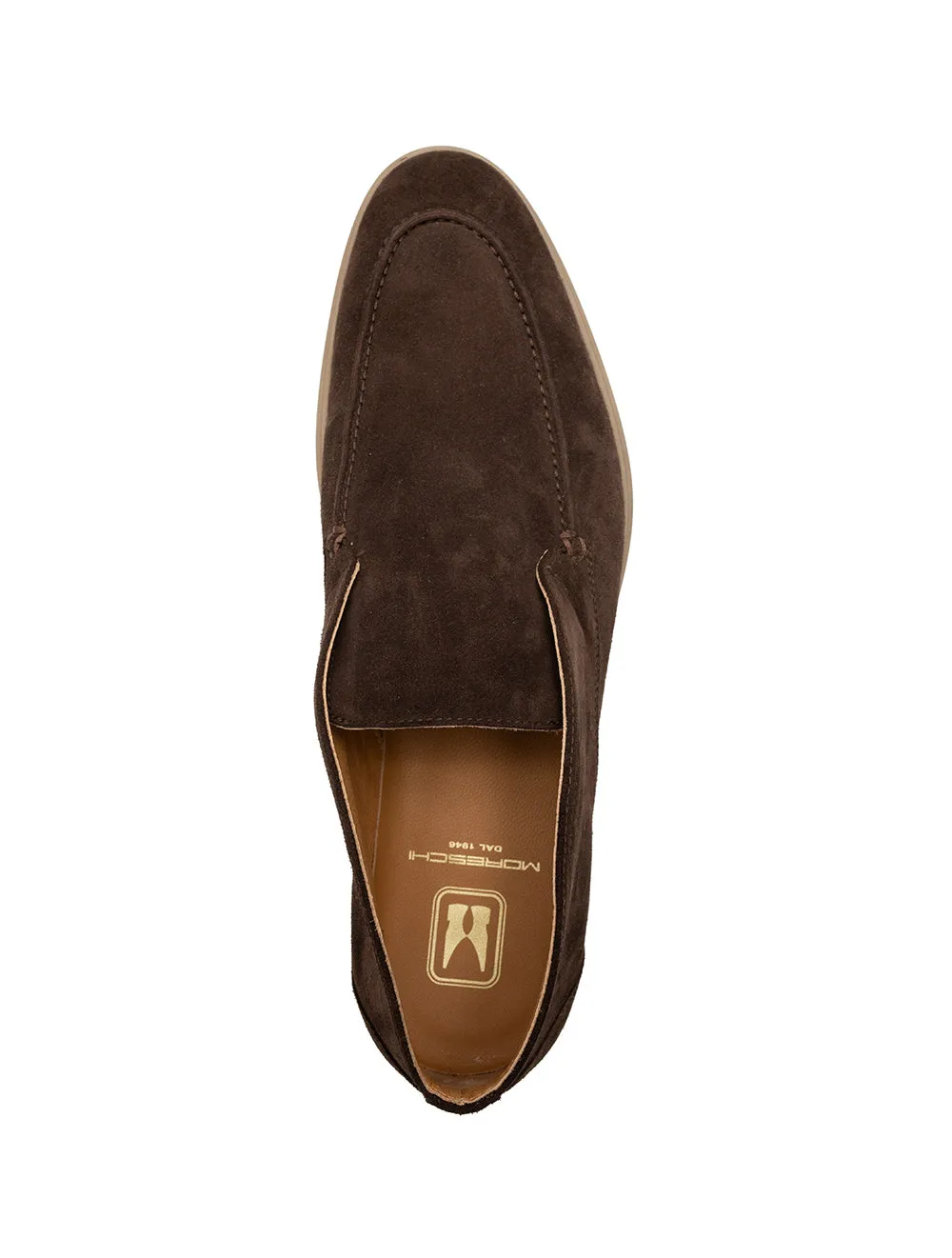 Suede Knöchelstiefel Dunkelbraun