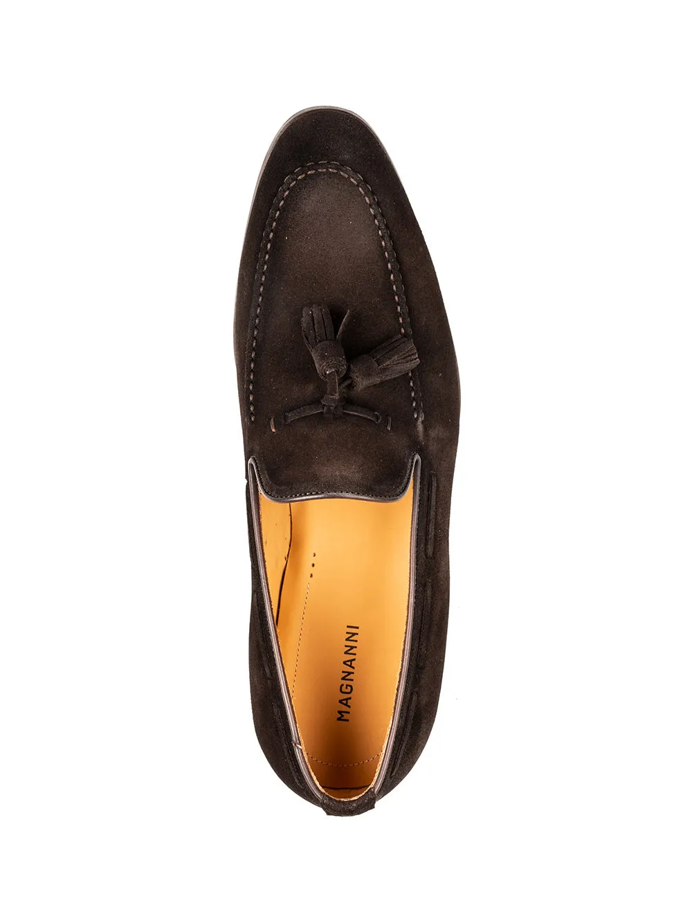 Wildleder-Quasten-Loafer Marron