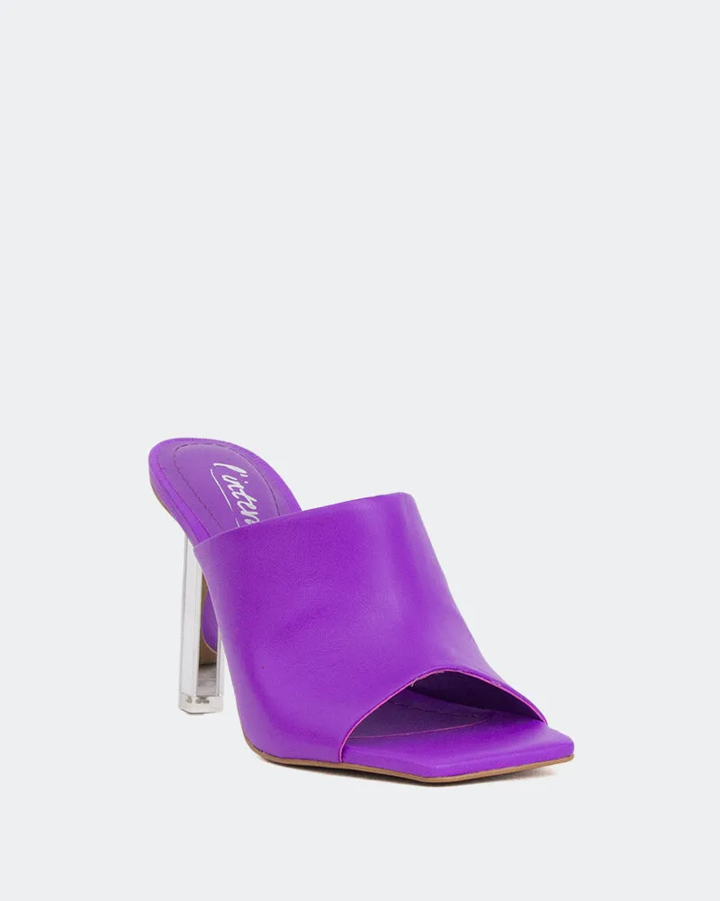 Stylishes Lila Leder