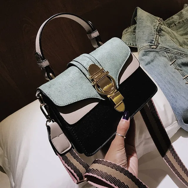 SWDF Neue Hochwertige Damenhandtaschen Designer-Handtaschen Bekannte Marken Damenhandtaschen Damen Sac A Main Schulter Messenger Taschen Klappen Fashion Nova Taschen
