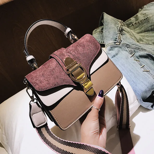 SWDF Neue Hochwertige Damenhandtaschen Designer-Handtaschen Bekannte Marken Damenhandtaschen Damen Sac A Main Schulter Messenger Taschen Klappen Fashion Nova Taschen