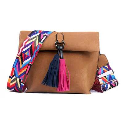 SWDF Neue Damen Messenger Tasche Quaste Umhängetasche Für Mädchen Schultertasche Damen Designer Handtasche Bolsa Feminina Damenmode Fashion Nova Taschen
