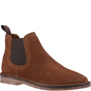 Tan Shaun Wildleder Chelsea Stiefel