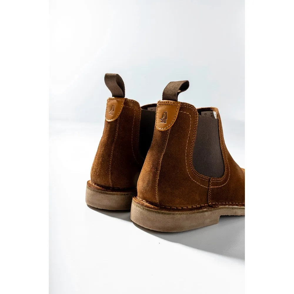 Tan Shaun Wildleder Chelsea Stiefel