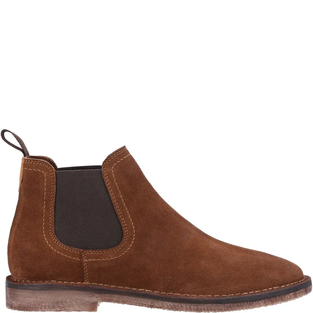 Tan Shaun Wildleder Chelsea Stiefel