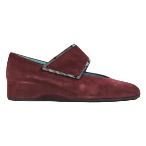 Thierry Rabotin Damen Abra Burgunder Wildleder