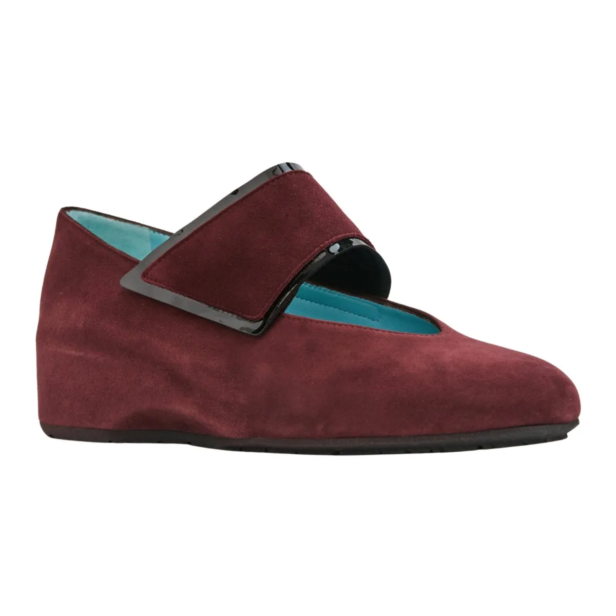 Thierry Rabotin Damen Abra Burgunder Wildleder