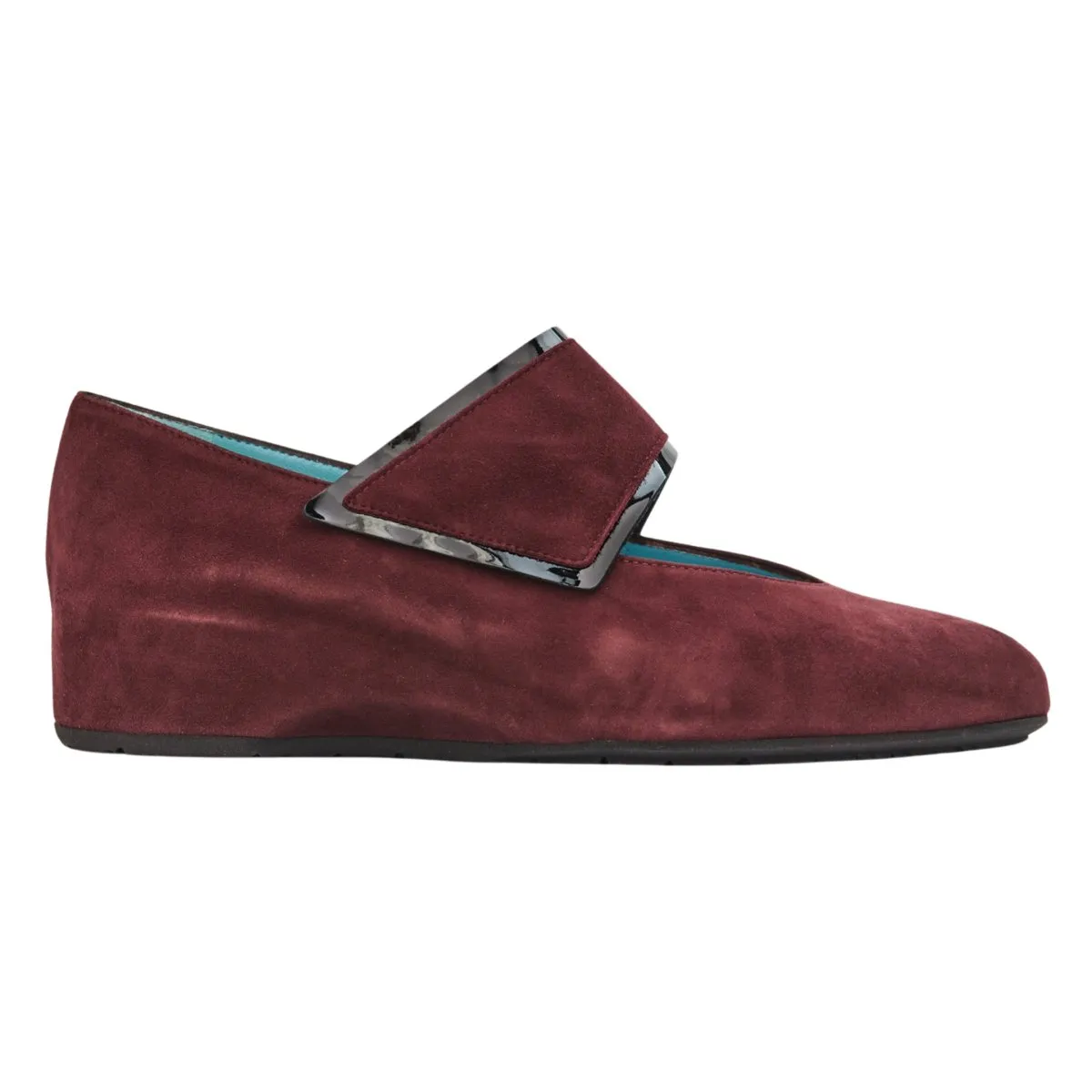 Thierry Rabotin Damen Abra Burgunder Wildleder