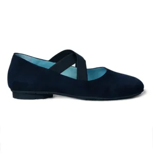 Thierry Rabotin Damen Cathie Cam9005 Navy Wildleder