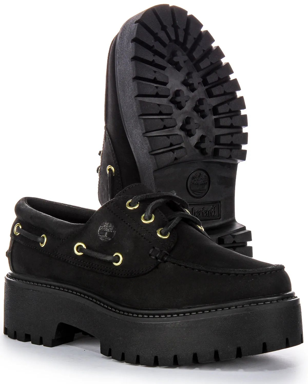 Timberland Stone Street Bootsschuh A6Ave In Schwarz Für Damen Schuhe Timberland