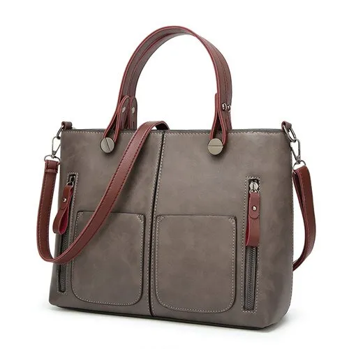 Tinkin Vintage Schultertasche Damen Casual Tragetaschen für den täglichen Einkauf Fashion Nova Taschen