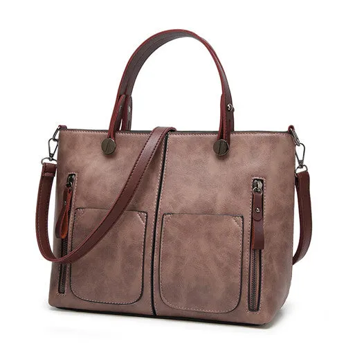 Tinkin Vintage Schultertasche Damen Casual Tragetaschen für den täglichen Einkauf Fashion Nova Taschen