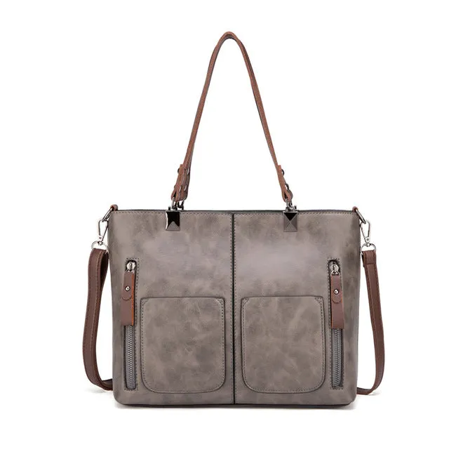 Tinkin Vintage Schultertasche Damen Casual Tragetaschen für den täglichen Einkauf Fashion Nova Taschen