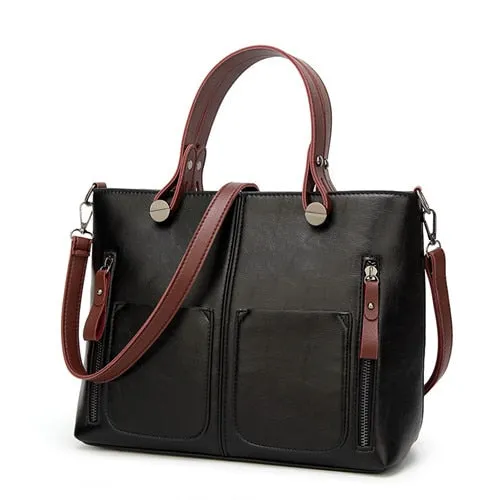 Tinkin Vintage Schultertasche Damen Casual Tragetaschen für den täglichen Einkauf Fashion Nova Taschen
