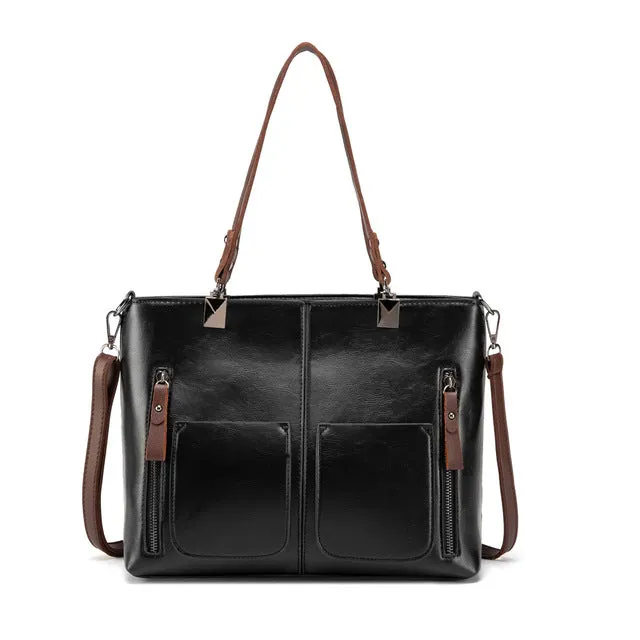 Tinkin Vintage Schultertasche Damen Casual Tragetaschen für den täglichen Einkauf Fashion Nova Taschen