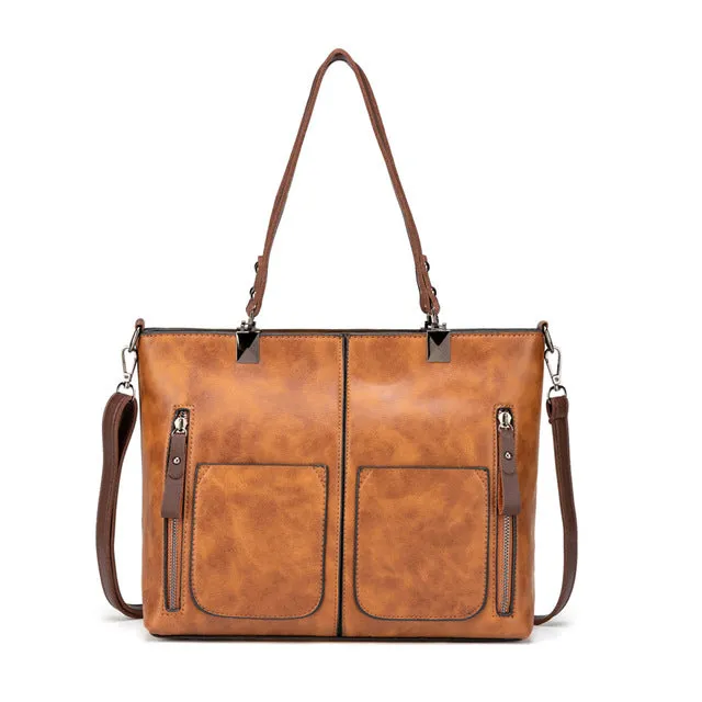 Tinkin Vintage Schultertasche Damen Casual Tragetaschen für den täglichen Einkauf Fashion Nova Taschen