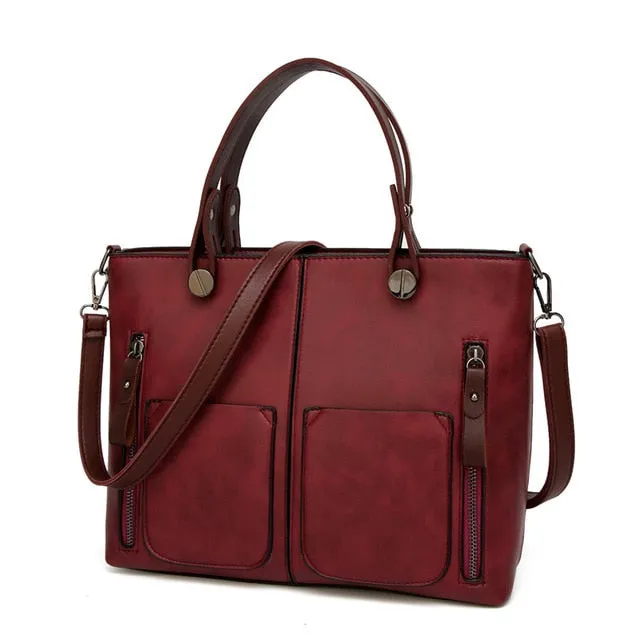 Tinkin Vintage Schultertasche Damen Casual Tragetaschen für den täglichen Einkauf Fashion Nova Taschen