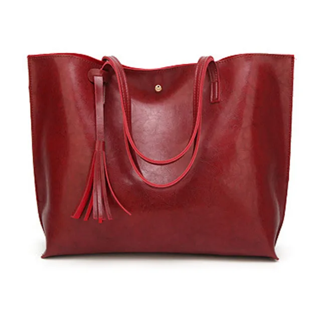 Große Tragetasche Damen-Ledertaschen Hochwertige Damen-PU-Ledertasche Modische Damen-Schultertaschen Klassische Handtasche Fashion Nova Taschen