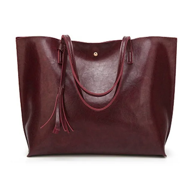 Große Tragetasche Damen-Ledertaschen Hochwertige Damen-PU-Ledertasche Modische Damen-Schultertaschen Klassische Handtasche Fashion Nova Taschen