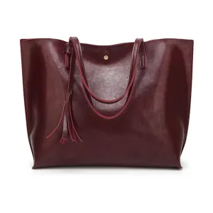 Große Tragetasche Damen-Ledertaschen Hochwertige Damen-PU-Ledertasche Modische Damen-Schultertaschen Klassische Handtasche Fashion Nova Taschen