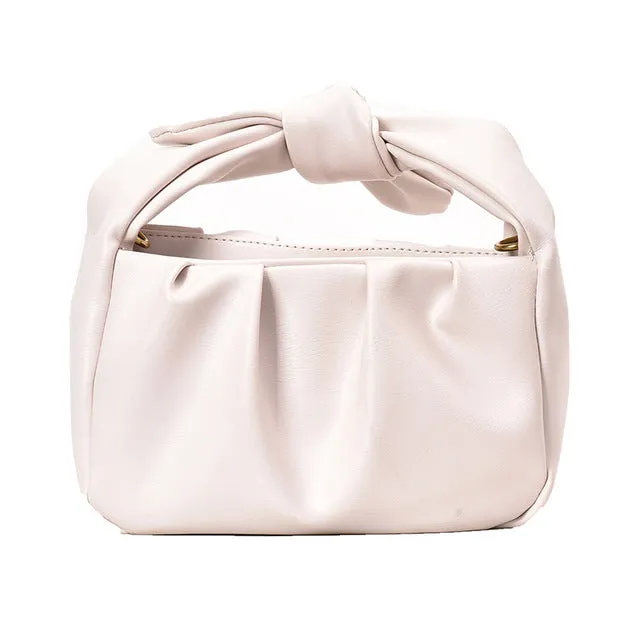 Taschen für Damen 2020 Vintage Handtaschen Uni-Farben Sommer Umhängetasche Damen Cloud Beutel Weiches Leder Clutch Fashion Nova Taschen
