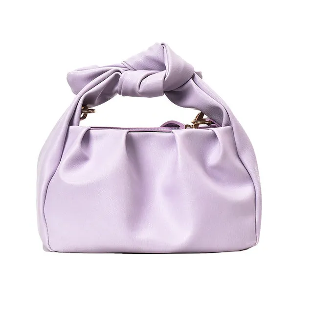 Taschen für Damen 2020 Vintage Handtaschen Uni-Farben Sommer Umhängetasche Damen Cloud Beutel Weiches Leder Clutch Fashion Nova Taschen