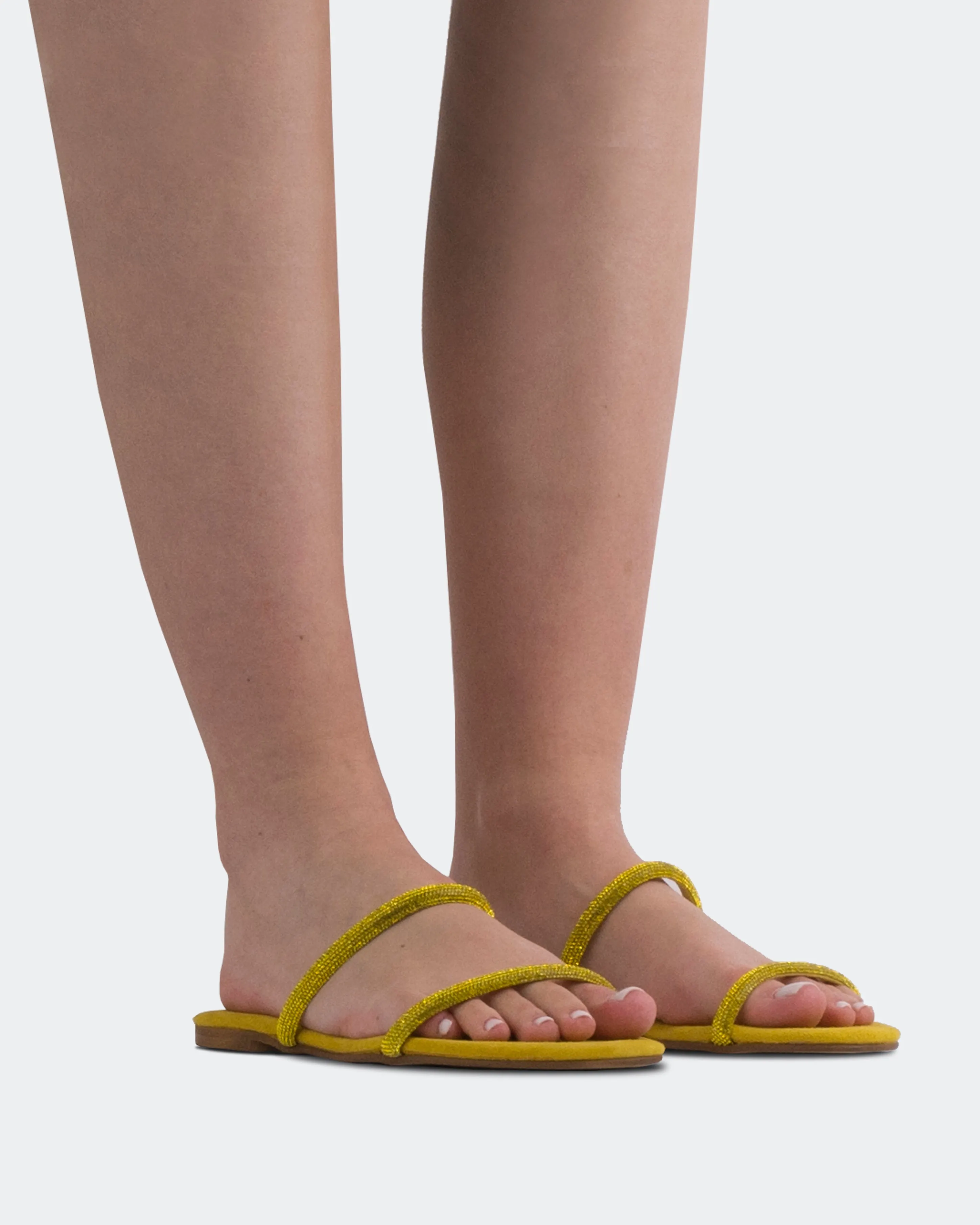 Twiggy Wildleder in Gelb