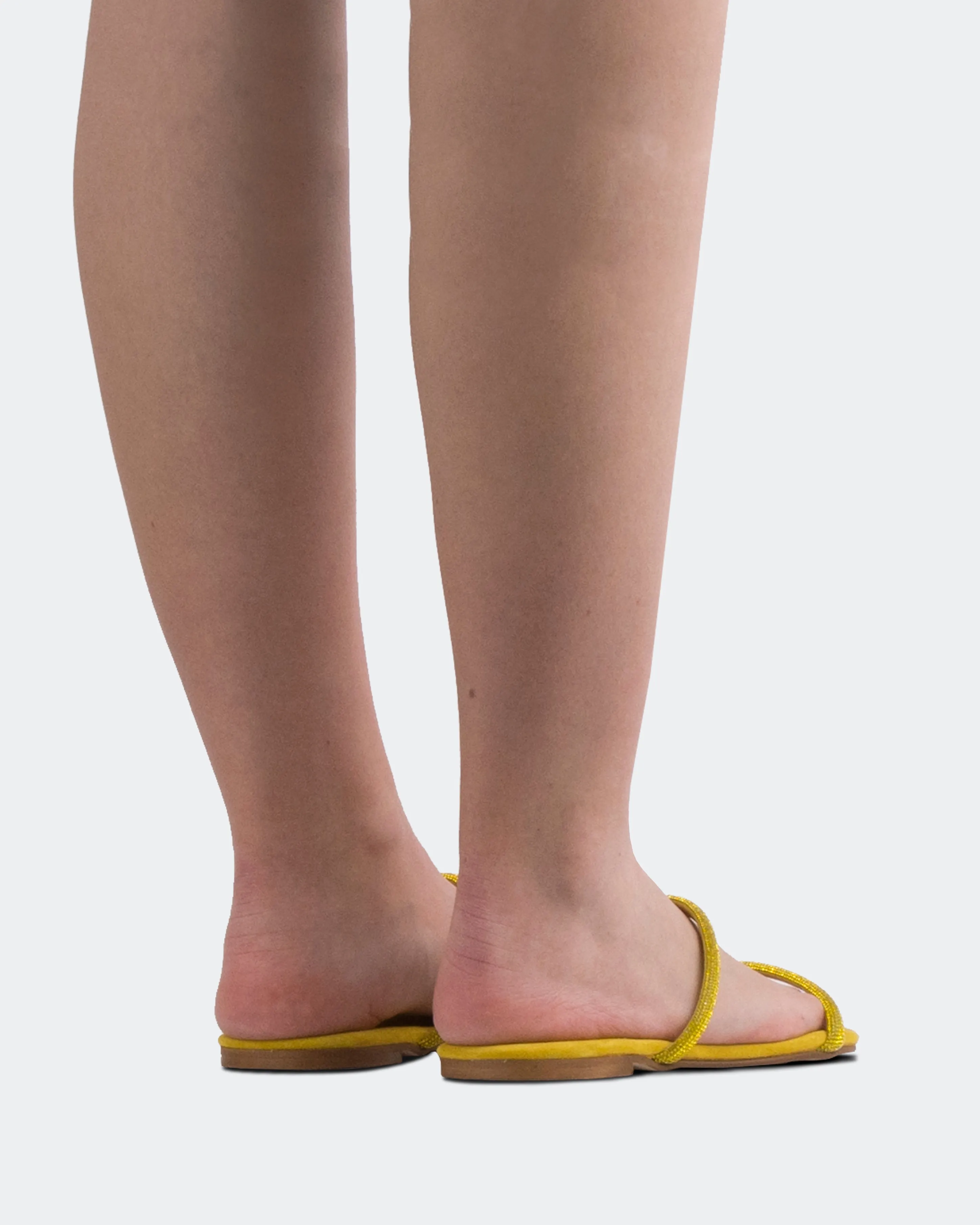 Twiggy Wildleder in Gelb