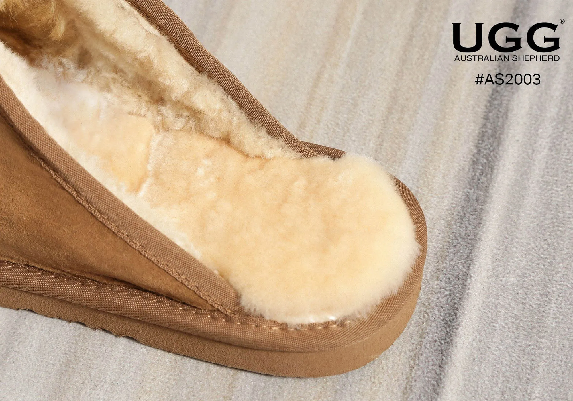 UGG Australian Shepherd Bequeme Unisex Rafael Pantoffeln mit offener Ferse UGG Schuhe