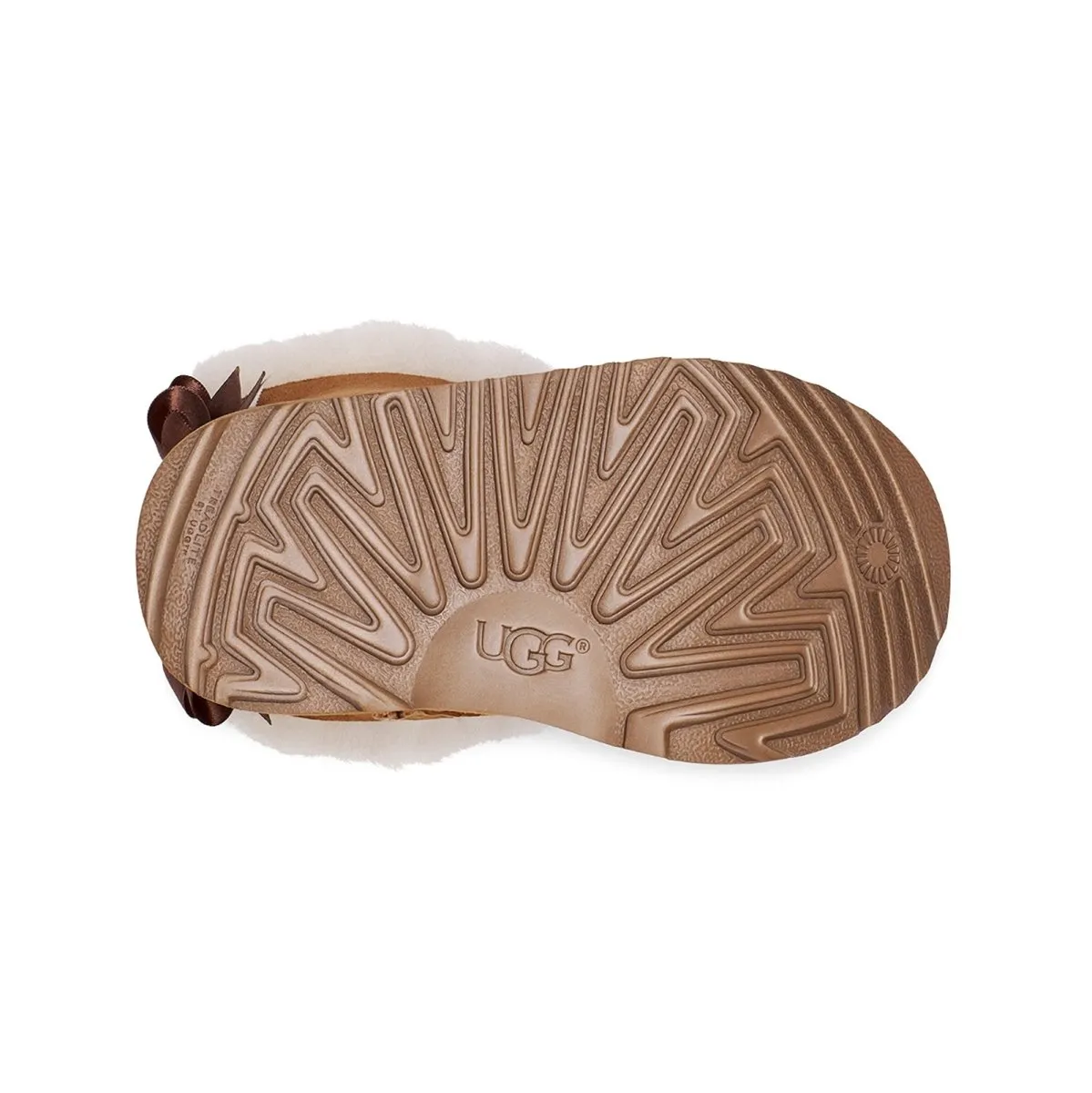 UGG Girl's Bailey Bow II Kastanienbraun UGG Schuhe