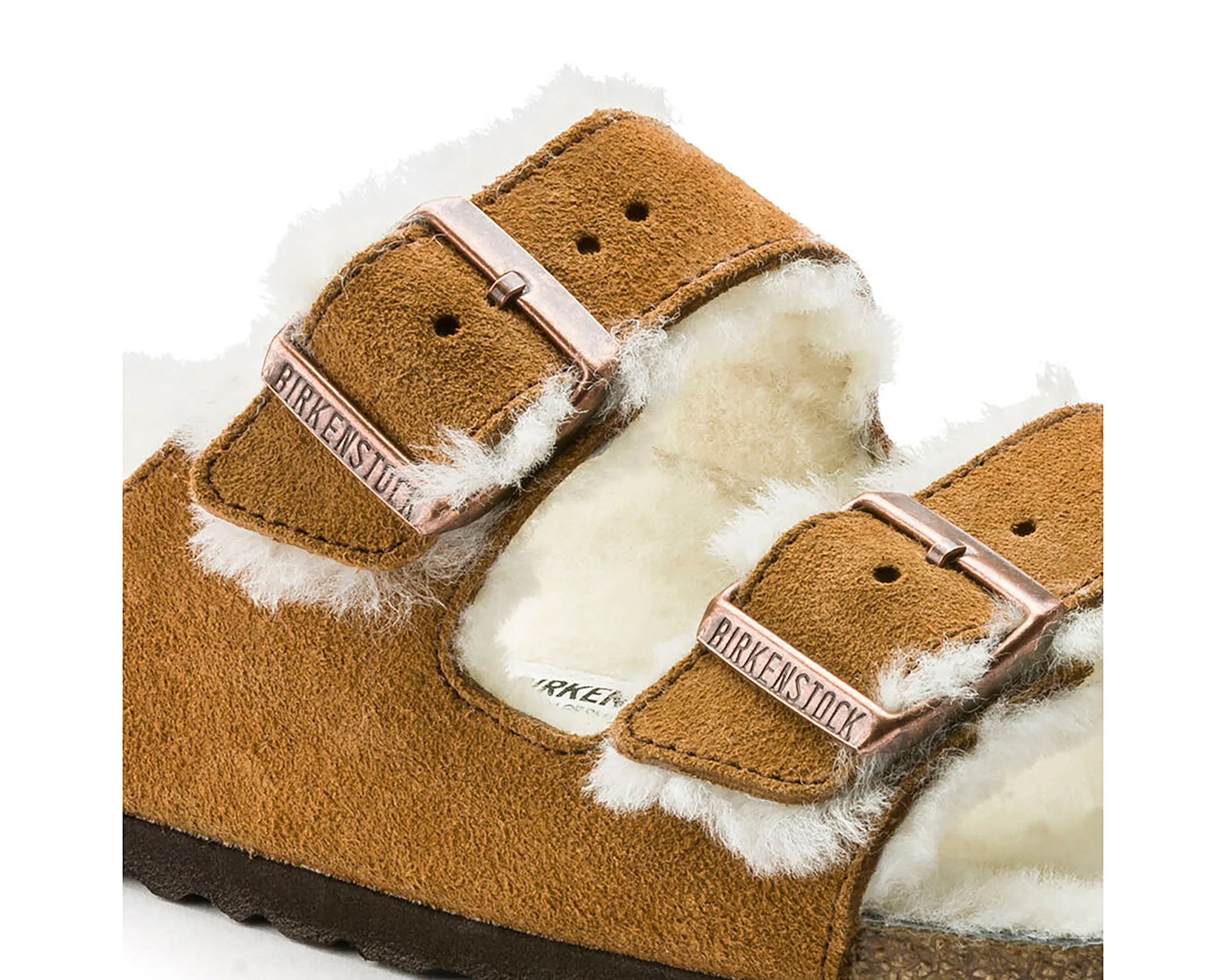 Unisex Arizona Shearling Wildleder Leder (Weite)
