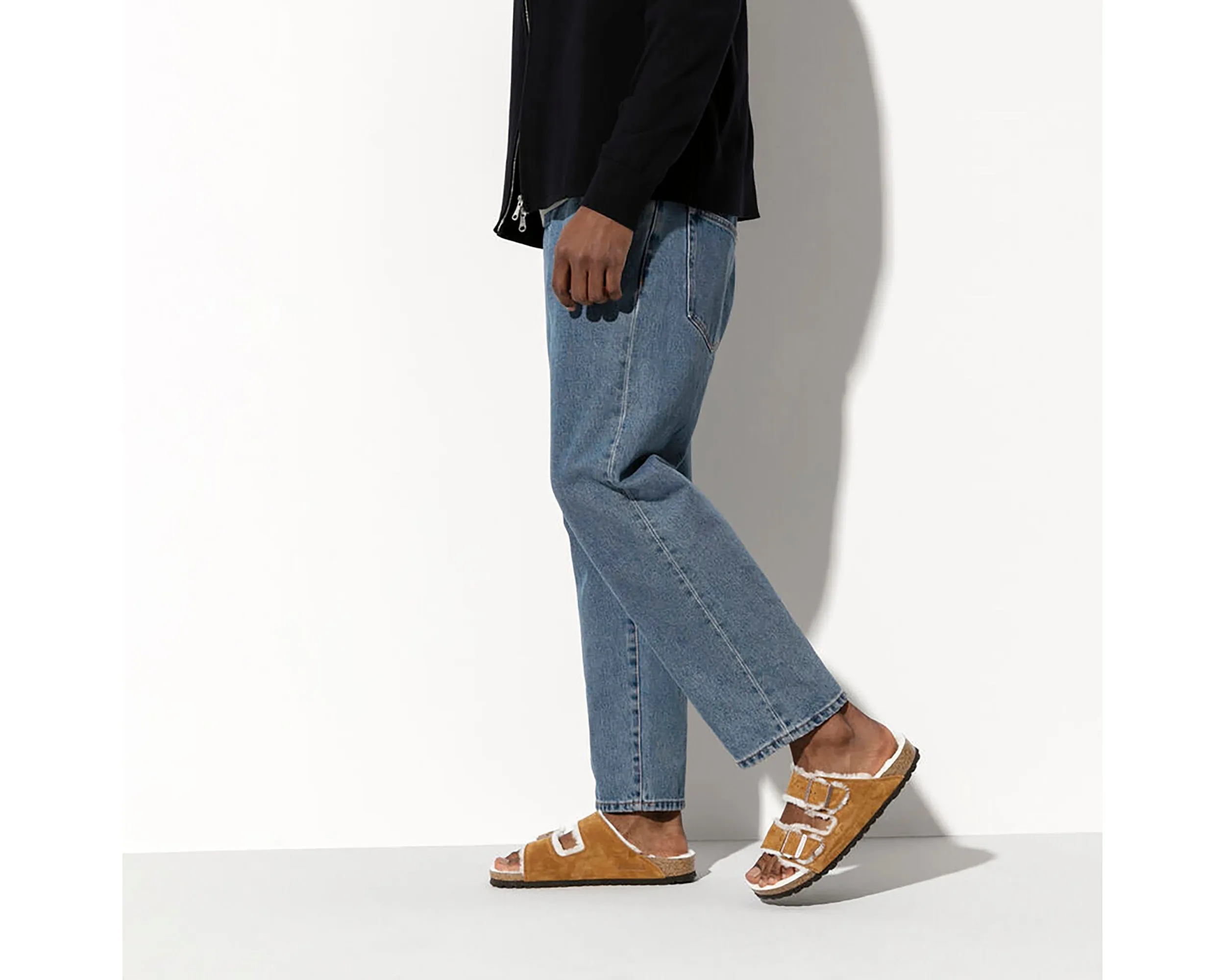 Unisex Arizona Shearling Wildleder Leder (Weite)