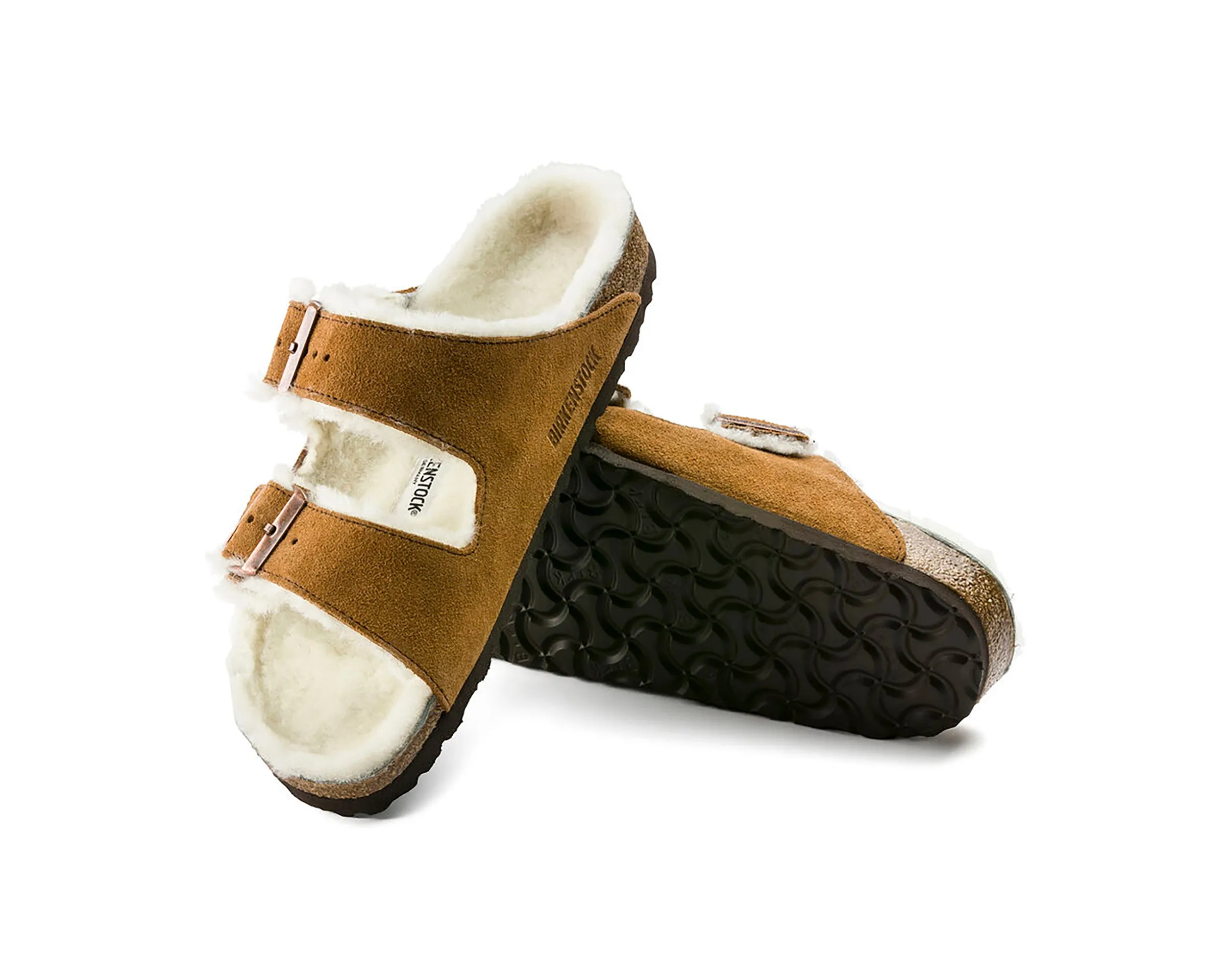 Unisex Arizona Shearling Wildleder Leder (Weite)