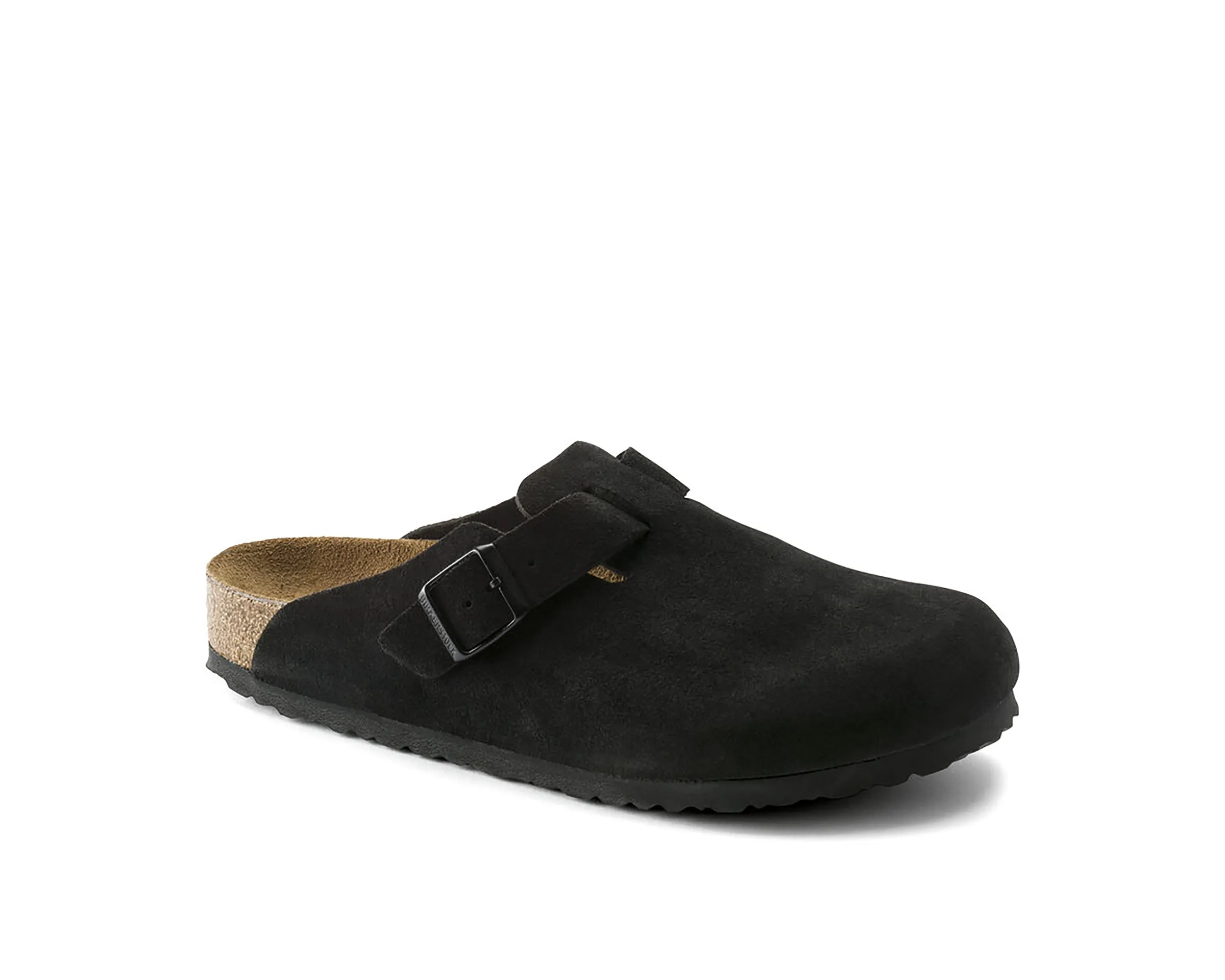 Unisex Boston Soft Footbed Wildleder Leder (Weite)