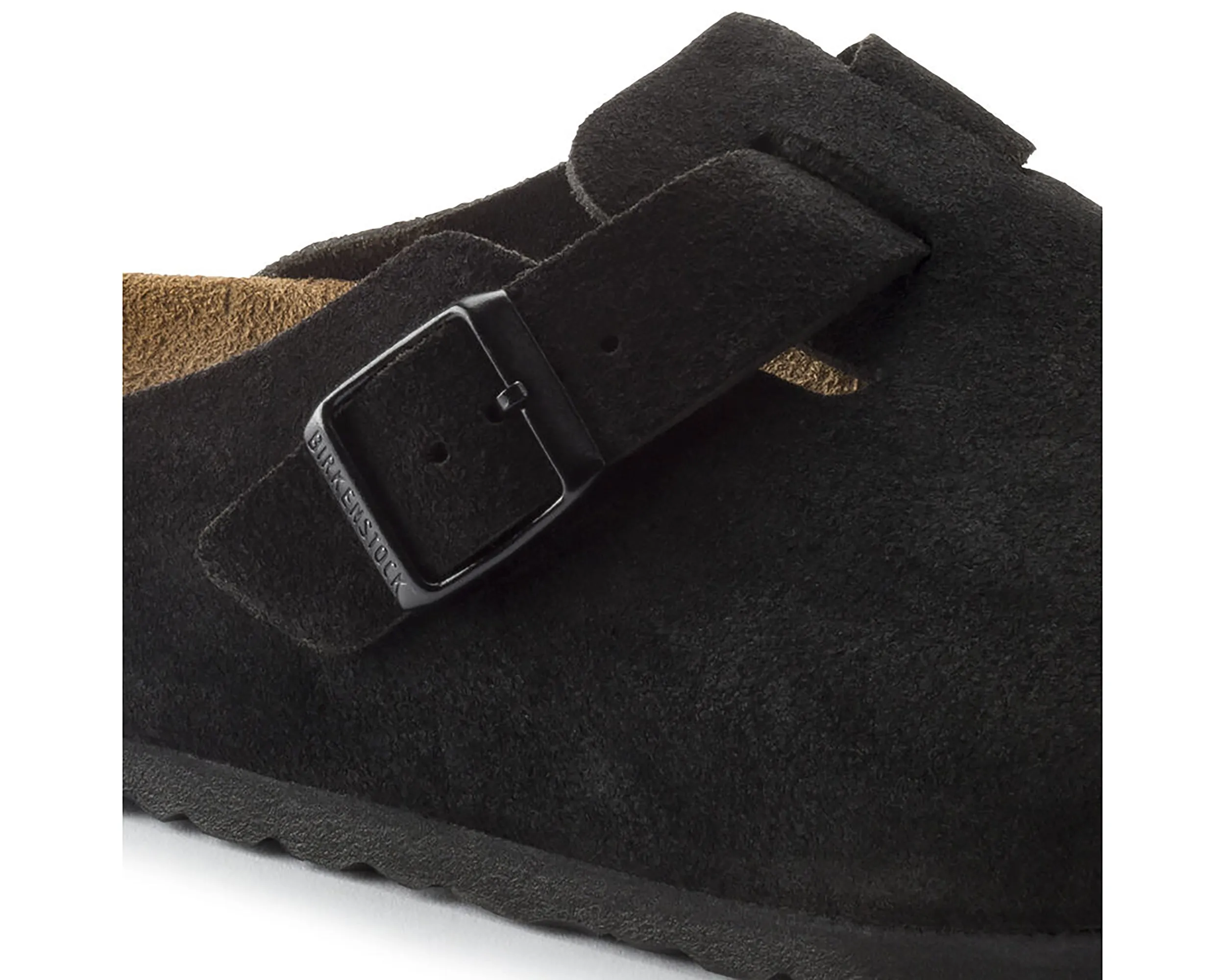 Unisex Boston Soft Footbed Wildleder Leder (Weite)