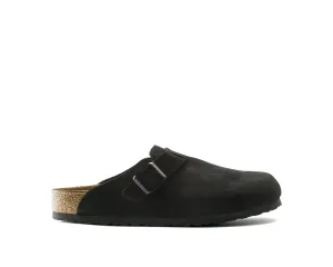 Unisex Boston Soft Footbed Wildleder Leder (Weite)