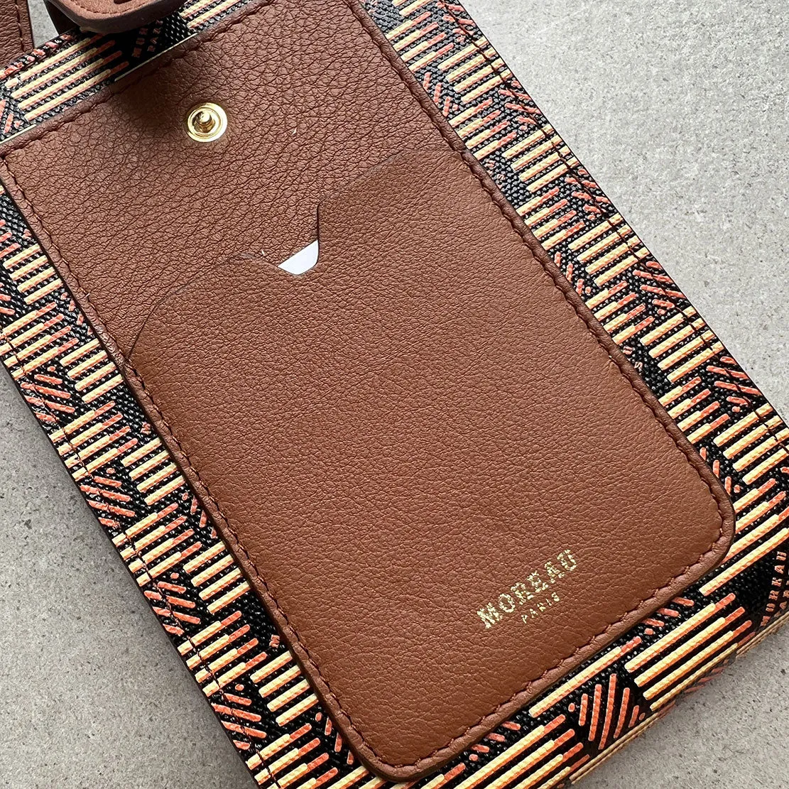 Vertikale Tasche Canvas/Leinen, Classique Moreau Taschen