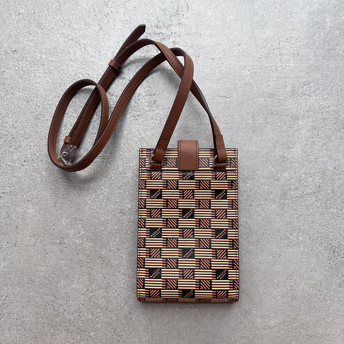 Vertikale Tasche Canvas/Leinen, Classique Moreau Taschen